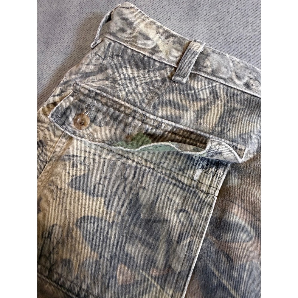 Wrangler Rugged Wear Camo Cargo Pants Advantage Timber Mens 34x30 Camouflage - Picture 7 of 7